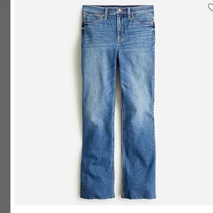 J. Crew Petite high-rise slim demi-boot jean- LIKE NEW